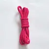 En stock de fábrica cuerda de paraguas línea miu 5 mm de núcleo poliéster color sólido tejido DIY colgante para mochila cuerda de ajuste de cintura flor
