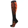 Calcetines de Compresión Populares Transfronterizos para Correr al Aire Libre, Cuerda para Saltar, Calcetines de Compresión Elástica para Hombres y Mujeres, Calcetines Deportivos de Tubo Largo para Pantorrilla