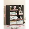 Prateleira de armazenamento para mesa de escritório estante de mesa prateleira de mesa pequena multicamadas porta-copos simples prateleira de armazenamento de livros para dormitório