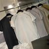Função Estilo Montanha! Estilo de Casal! Camiseta Masculina Casual de Manga Curta com Gola Redonda, Costura Externa e Estampa Contrastante, de Secagem Rápida