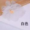 Flor de Seda de 5.5cm Hecha a Mano DIY Accesorios de Joyería Organza Ropa Han Accesorios para el Cabello Broche Pasador Material Flores de Hilo de Hibisco