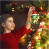 Decoração de Natal de Novo Produto Transfronteiriça Dragão Desenho Animado Fofo Pingente de Carro Pingente de Árvore de Natal Decoração de Casa