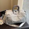 Bolsa de Yoga y Fitness, Bolsa de Viaje de Gran Capacidad, Bolso de Equipaje de Moda para Mujer para Distancias Cortas, Separación Seco/Húmedo, Compartimento Independiente para Zapatos, Bolsa de Maternidad