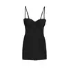 Elegante Vestido Bodycon Corsé de Espina de Pescado con Falda Corta Ajustada a la Cadera, Vestido Strapless Sexy de Nicho Estilo Tailandés para Primavera/Verano