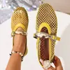 Sandalias de talla grande transfronterizas europeas y americanas, sandalias de verano, nuevo estilo europeo y americano de red, transfronterizas, con hebilla metálica hueca, venta al por mayor, talla grande