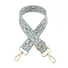 Accesorios para Bolsos de Hombro Ancho Jacquard Colorido Nuevo Estilo Transfronterizo Correa Larga Reductora de Peso para Hombro Único Cruzado Venta al por Mayor