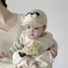 Gorro de Bebé Otoño Niños 2025 Nuevo Gorra con Visera Otoño e Invierno Niñas Gorra de Béisbol Otoño Lindo Niños para Salir