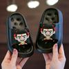 Chinelo Kapi Bala Infantil para Banho Desenho Animado Fofo Verão Antiderrapante Vazamento de Água Sandálias para Meninos e Meninas