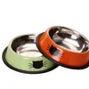 Tazón de Acero Inoxidable para Mascotas con Estampado de Cara de Gato, Tazón de Acero Colorido para Perros, Tazón de Acero Inoxidable Antideslizante y Antivuelco para Comida de Perro, Tazón para Mascotas