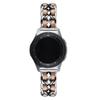 Pulseira estilo Xiaoxiang 20mm/22mm para Samsung Watch 3 4 Huawei GT2 pulseira de corrente de jeans em aço inoxidável