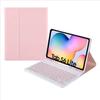 Adecuado para Teclado Bluetooth Samsung S6Lite A89 Ranura para Lápiz Cubierta Protectora S789+Fe Táctil Retroiluminado P610 Cubierta de Teclado