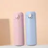 Termo de Acero Inoxidable 304 de Gran Capacidad Estilo Ins Cuerda de Agarre Portátil Simple Taza de Agua Viaje Taza con Popote para Coche de Alta Calidad