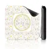Tapete para mesa de mahjong floral blanco puro más vendido transfronterizo, antideslizante, silencioso, engrosado con costura en el borde