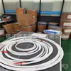 A junta de Teflon PTFE pode ser soldada por cerca de 4 metros.