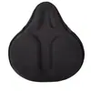 Capa de Almofada de Assento de Silicone Espessa para Veículo Elétrico Super Macia Assento de Bicicleta Alargado Extra Grande Almofada de Assento Espessa Capa de Assento para Bicicleta de Montanha