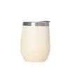 Em estoque na fábrica 304 Aço Inoxidável 12oz Porta-Ovo Camada Dupla a Vácuo Conservação de Gelo Frio Taça de Vinho para Ovo Forma de U Taça Casca de Ovo