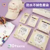 Set de Plumas para Tela Pintada Plumas para Pintar Ropa Infantil Graffiti Pluma Marcador Creativo DIY Impermeable Resistente a la Decoloración Pincel