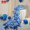 Flores para Simulação de Cachoeira Flores de Mesa Flores Artificiais de Aniversário Produtos Acabados Tiras de Flores Penduradas Local de Exibição Comercial Decoração de Recepção de Casamento Ornamentos de Arte Floral