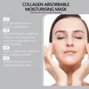 Jaysuing Mascarilla de Colágeno Limpieza Suave Refrescante para la Piel Cuidado No Pegajoso Hidratante Humectante Moisturizing