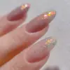 Xiaohongshu Arte de Uñas Polvo de Brocado Polvo Opalino Polvo de Terciopelo de Cristal de Hielo Cambia de Color Brillo para Uñas Shimmer Shimmer Arte de Uñas