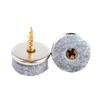 Almohadilla de fieltro con tornillo para pata de mesa y silla, sofá, clavo para pata, carcasa de hierro, mueble, almohadilla de fieltro con clavo para pata, silenciador, insonorizado, a prueba de golpes