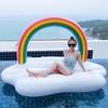 Produto de Venda Quente Transfronteiriça: Boia Inflável para Batalha Aquática, Brinquedo de Luta de Cavaleiro, Conjunto Interativo de Escudo, Espada e Montaria para Piscina