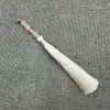 Yixiangfei 10B-6 Pequeño Hongo Cierre de Langosta Borla de Perlas Accesorios de Ropa de Disfraz Manualidades Colgante Hecho a Mano Bricolaje