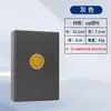 Venda quente novo estilo cor pura plástico ABS caixa de cigarro média tampa flip caixa de cigarro de plástico portátil resistente à pressão