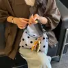 Bolsa de Bolinhas para Mulheres, Nova Tendência de Verão 2026, Pequena Bolsa de Mão Exquisita para Saídas, Deslocamento, Ombro Único Transversal Bolsa Dumpling