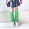 Meias Infantis Dopamina para Meninas Primavera e Outono Tricô Lolita Jaqueta para Pernas Cor Macaron Meias Empilhadas para Bebê
