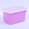 Caja de almacenamiento multifunción al por mayor, fabricante de cajas de almacenamiento para juguetes domésticos, caja de almacenamiento portátil de plástico con tapa impresa.