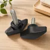 Dongguan Fabricante de Origen Venta Caliente 36mm M6 Recto Cabeza de Plástico en Forma de T Tornillo de Mano Manija Perno Manija Tornillo
