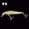 5/7G/10G/14G Señuelo Minnow Vibratorio Hundido con Anzuelo con Surco de Sangre Sistema de Mosca Muerta Cebo para Pescar Cebo Duro de Lanzamiento Largo con Hoja Plateada