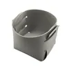 Caja Organizadora de Doble Cara de Cuero PU Estilo Minimalista para Joyería y Artículos Varios Bolsa de Almacenamiento Simple para Bolígrafos para Escritorio de Oficina y Estudio