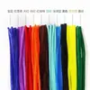 Palitos Torcidos em Cores de Macaron, Palitos Torcidos com Fios Espessos Semelhantes a Cabelo, Materiais para Buquês Artesanais DIY, Material Escolar para Educação Infantil