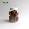 Frasco de plástico para envasado de frutas frías de 350 ml, frasco para frutas secas, ciruela pasa de cáscara amarilla, frasco para bocadillo de kumquat confitado, frasco sellado