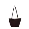 Bolsa de bowling coreana de nicho em formato de coração para mulheres, nova bolsa tote transversal simples e versátil 2026, bolsa de mão para o dia a dia