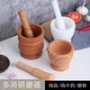 [Engrosado Anticaída] machacador de ajo plástico doméstico manual machacador de ajo tipo tambor machacador grande molinillo tradicional para medicina china Presionar
