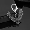 Colgante de Águila de Aleación Europea y Americana para Hombres al por Mayor Versátil para el Viaje Diario Accesorios Casuales para Parejas Dijes para Bolsos