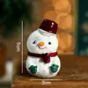 Decorações de Natal Papai Noel Ornamento de Mesa Arranjo de Cena Ornamento de Boneco de Neve Brinquedo Presente para Crianças