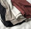 Pantalones Sling Lazy Simple Delgados Aire Acondicionado Pantalones Cortos Combinan con Todo Elásticos Cintura Alta Color Sólido Adelgazantes Pantalones de Mujer Verano Pantalones de Pierna Ancha