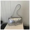Bolso bandolera de sella patchwork de color sólido para comercio exterior, nuevo modelo 2026, PU, moderno, retro, bolso de hombro, bolso bandolera de alta gama para mujer