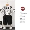 Conjunto de Camisa y Overol para Niños, Nuevo Estilo de Verano Estilo Hong Kong Ropa Formal, Atuendo de Presentación para el Día del Niño, Ropa para Niños, Mayoreo