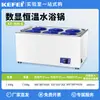 Calefacción Eléctrica Pantalla Digital Temperatura Constante Baño María de Laboratorio Anti-Secado Quemado Tanque de Agua Circulante de Un/Doble/Cuatro Agujeros Caja de Baño María Olla de Baño de Aceite