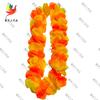Diâmetro da pétala 10cm Comprimento 100cm Tecido de poliéster Guirlanda bicolor Transfronteiriça Havaiana Guirlanda decorativa colorida