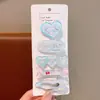 Presilhas de Cabelo Desenho Kuromi para Crianças Pequenas, Presilhas Fofas para Franja e Laterais Que Não Danificam o Cabelo, Acessórios de Cabelo