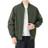 Chaqueta Casual para Hombre de Primavera y Otoño Nueva, Cuello, Cardigan Holgado, Traje de Béisbol de Moda para Hombre, Volador