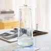 Vaso de ouro atacado vidro transparente sala de estar decoração de casa ornamentos Nórdico arranjo de flores que levanta água dispositivo de flores simples criativo