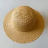 Al por mayor al por menor transfronterizo sombrero de paja DIY para niños al por mayor lotes pequeños bordado de logotipo personalización fabricante venta directa sombrero publicitario