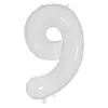 Globos Pequeños Digitales de Papel de Aluminio 16 pulgadas Versión Americana Delgados Decoración Fiesta de Cumpleaños Comercio Exterior Globos Digitales Venta al por Mayor